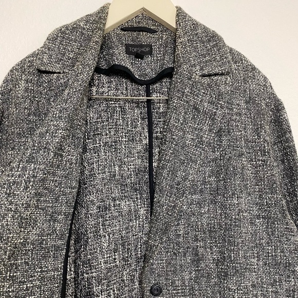 Topshop single-breasted coat - Picture 5 of 6